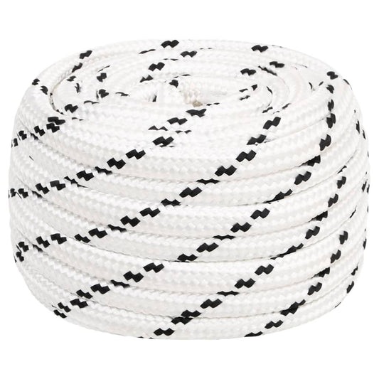 Corda da Lavoro Bianca 18 mm 50 m in Poliestere - homemem39