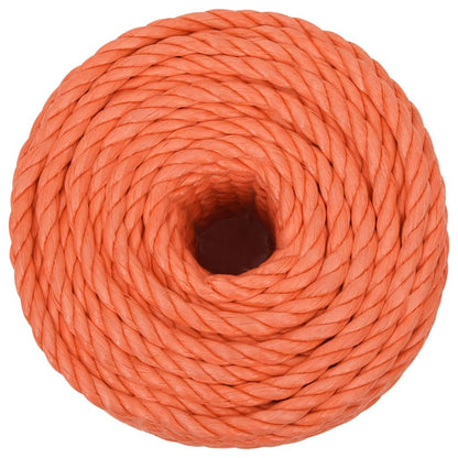 Corda da Lavoro Arancione 24 mm 100 m in Polipropilene - homemem39