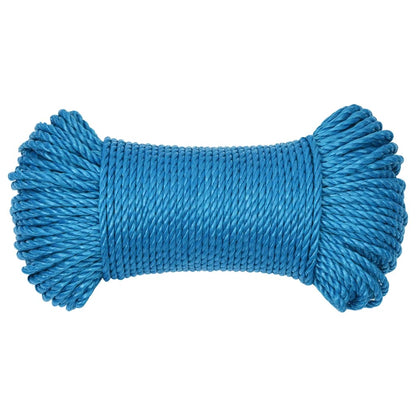 Corda da Lavoro Blu 3 mm 25 m in Polipropilene - homemem39