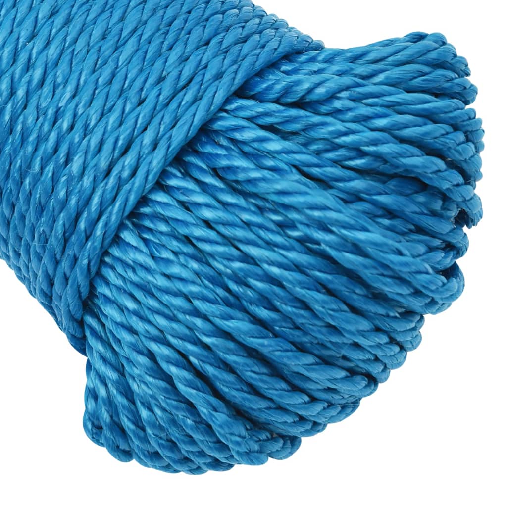 Corda da Lavoro Blu 3 mm 50 m in Polipropilene