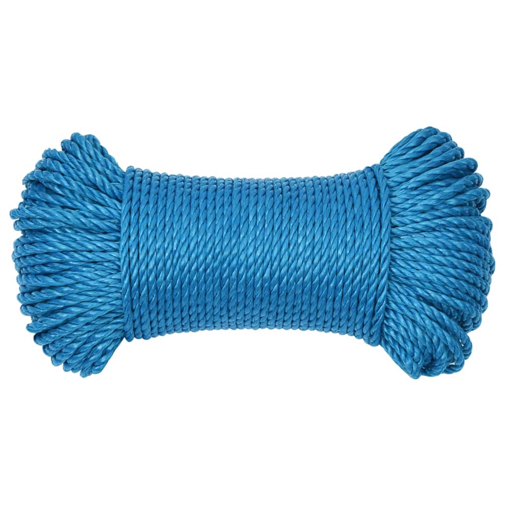 Corda da Lavoro Blu 3 mm 250 m in Polipropilene - homemem39