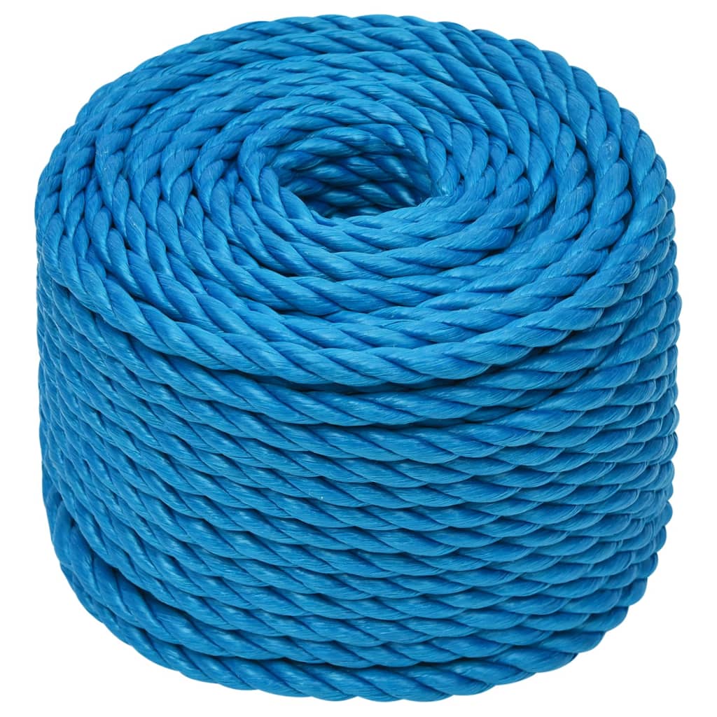 Corda da Lavoro Blu 10 mm 25 m in Polipropilene - homemem39