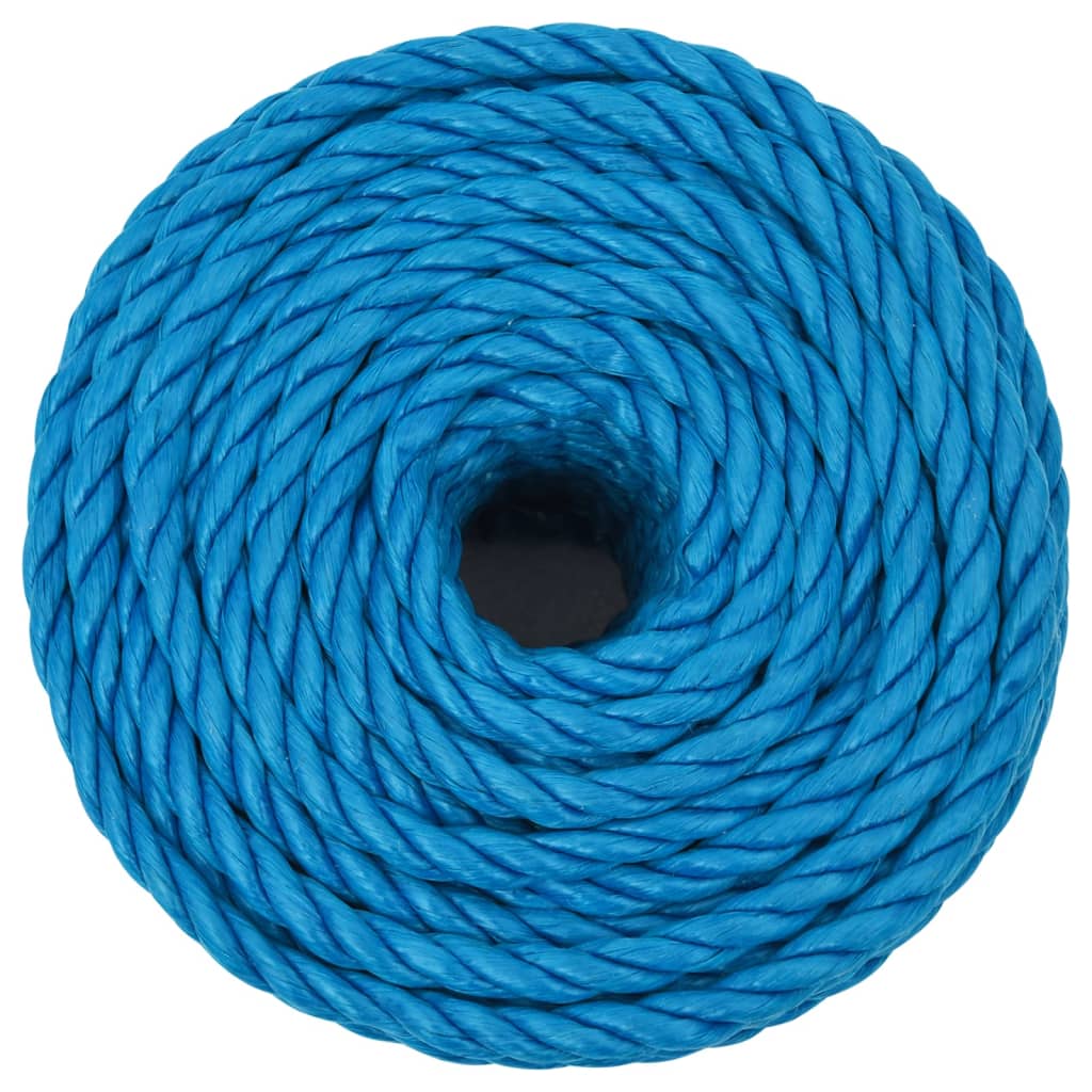 Corda da Lavoro Blu 16 mm 25 m in Polipropilene - homemem39