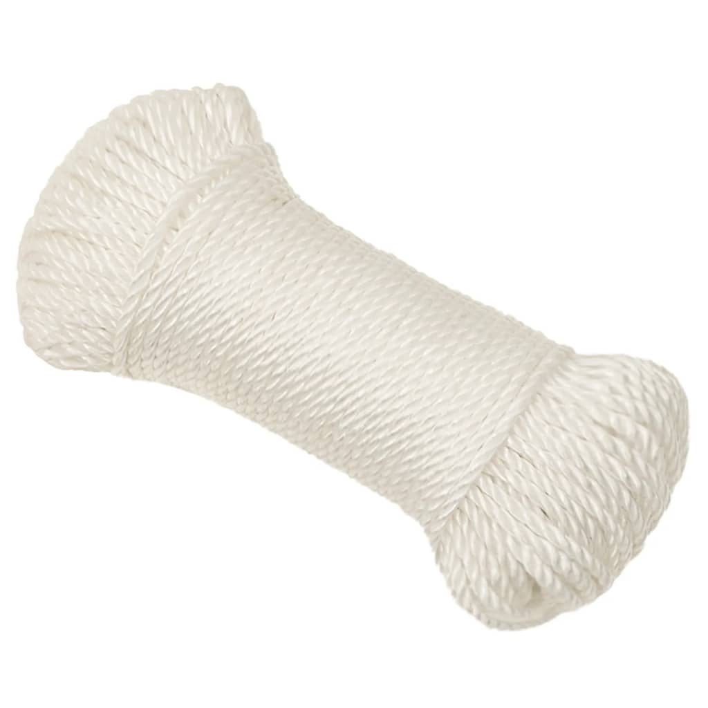 Corda da Lavoro Bianca 6 mm 25 m in Polipropilene - homemem39