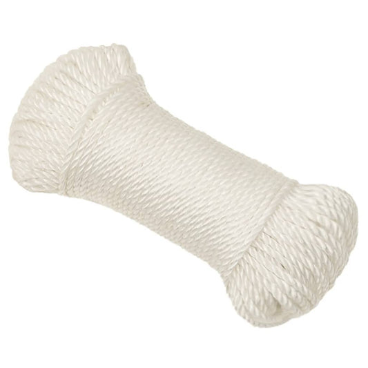 Corda da Lavoro Bianca 6 mm 25 m in Polipropilene - homemem39