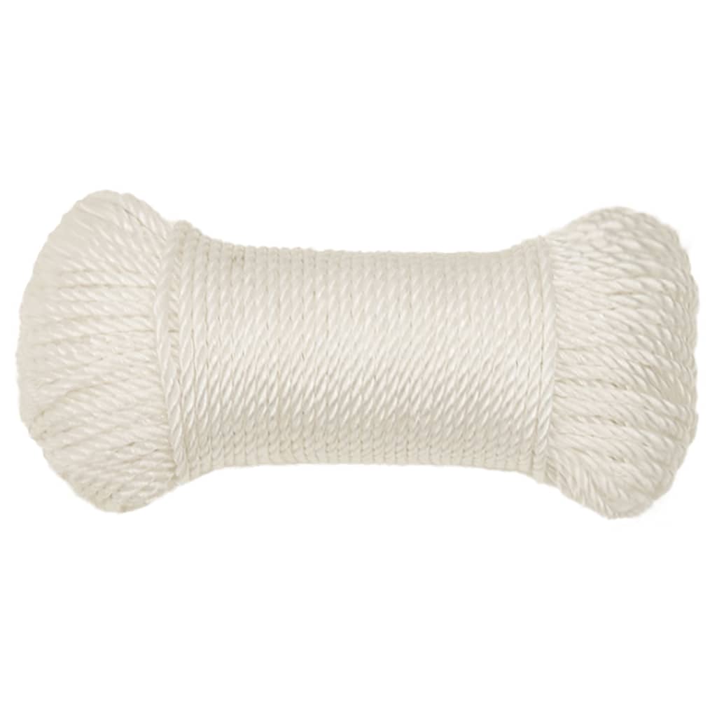 Corda da Lavoro Bianca 6 mm 100 m in Polipropilene - homemem39