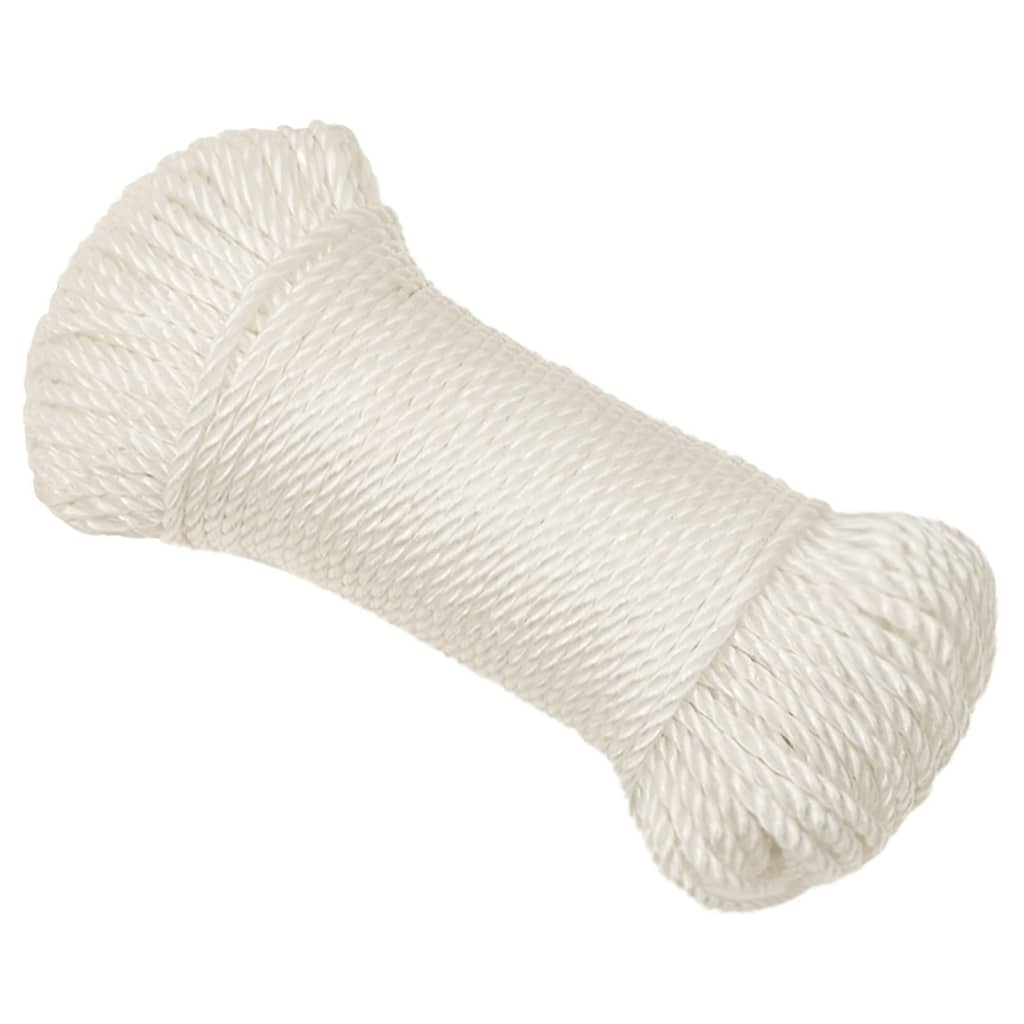 Corda da Lavoro Bianca 8 mm 50 m in Polipropilene - homemem39