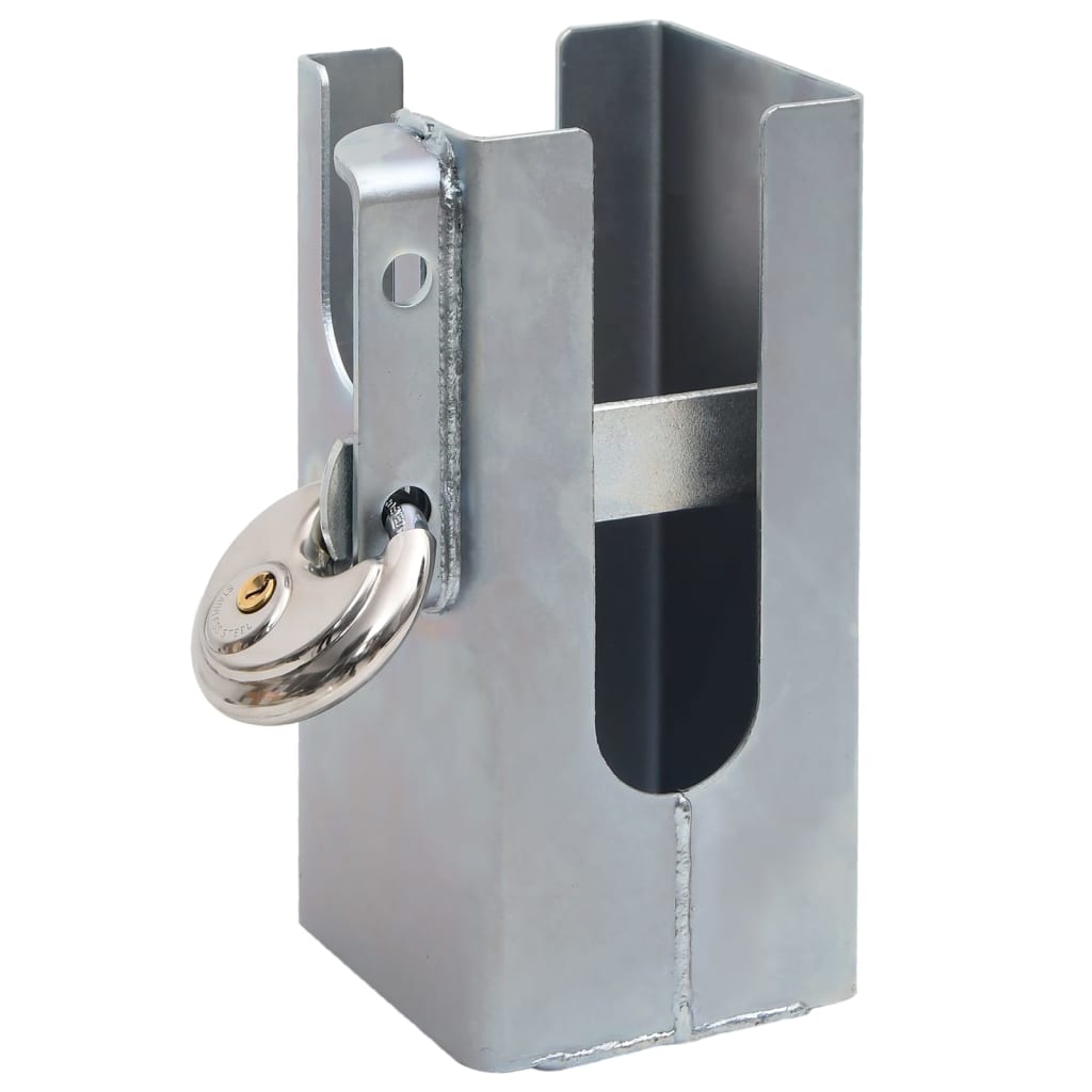 Lucchetto Argento 11x11x23,5 cm Acciaio | homemem39