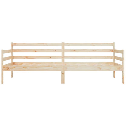 Dormeuse senza Materasso 90x190 cm in Legno Massello di Pino