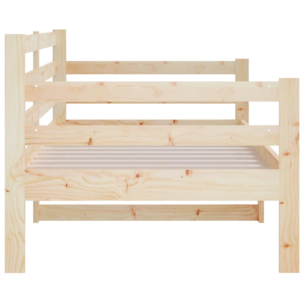 Dormeuse senza Materasso 90x190 cm in Legno Massello di Pino