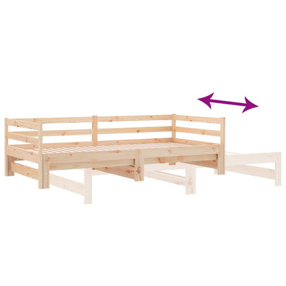 Lettino Estraibile senza Materasso 90x190 cm | homemem39