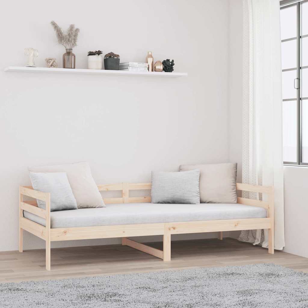 Dormeuse senza Materasso 80x200 cm in Legno Massello di Pino