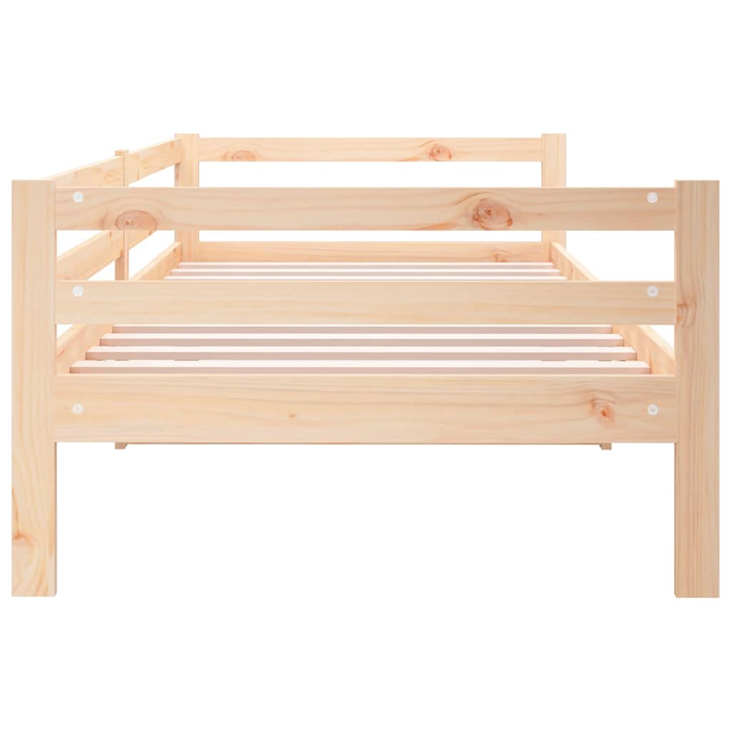 Dormeuse senza Materasso 80x200 cm in Legno Massello di Pino