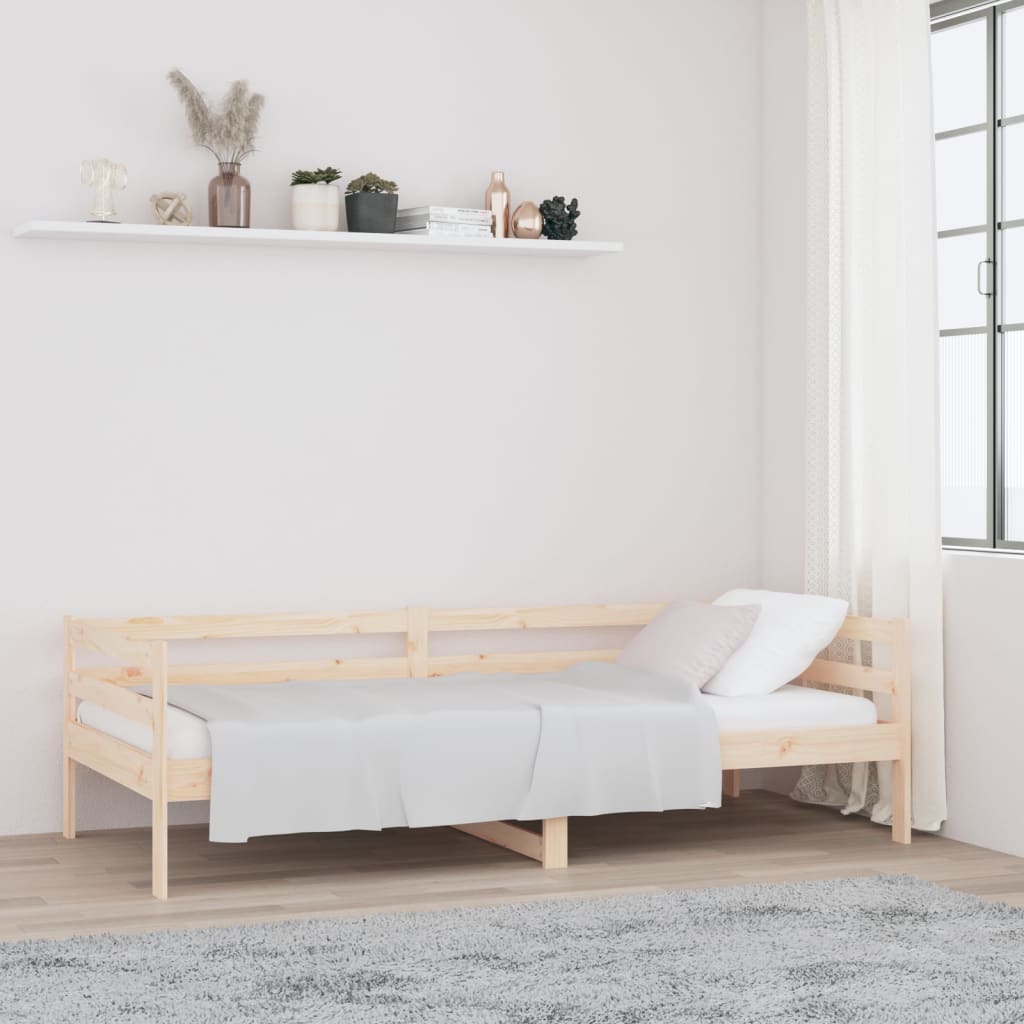 Dormeuse senza Materasso 80x200 cm in Legno Massello di Pino | homemem39