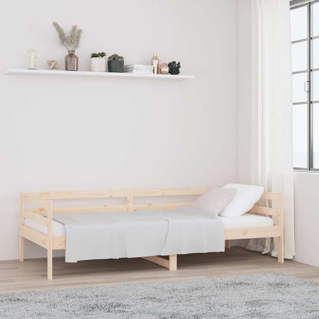 Dormeuse senza Materasso 80x200 cm in Legno Massello di Pino