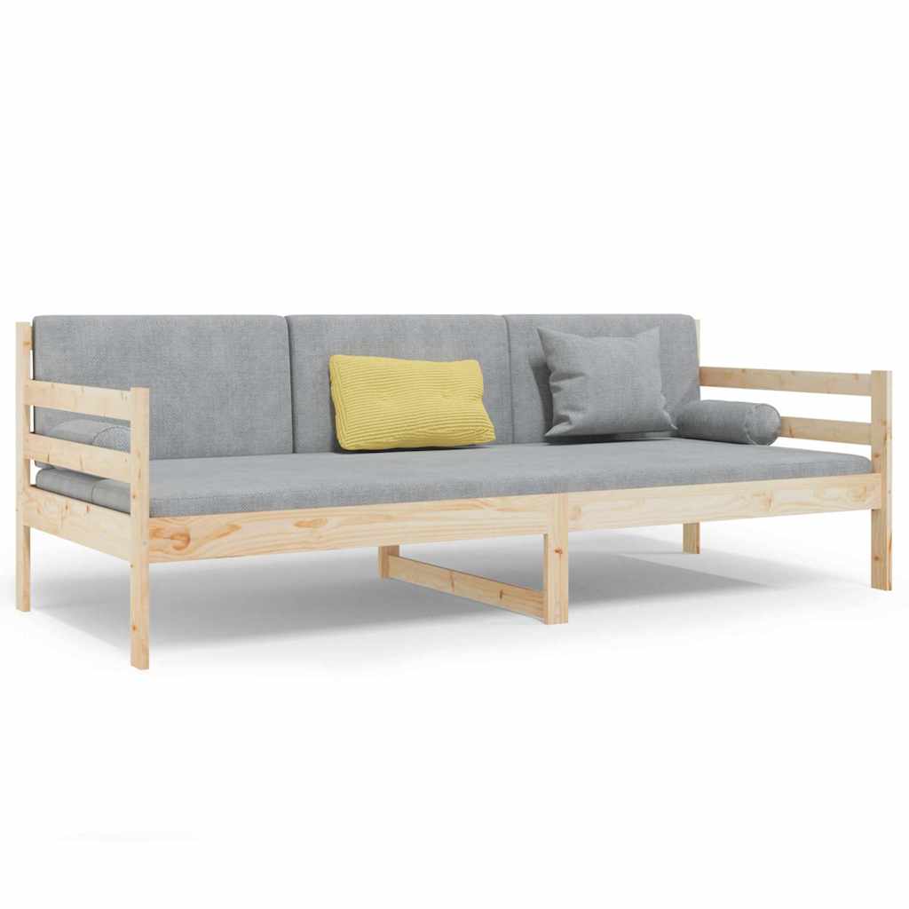 Dormeuse senza Materasso 80x200 cm in Legno Massello di Pino