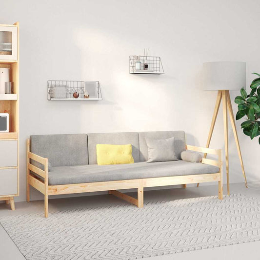Dormeuse senza Materasso 80x200 cm in Legno Massello di Pino
