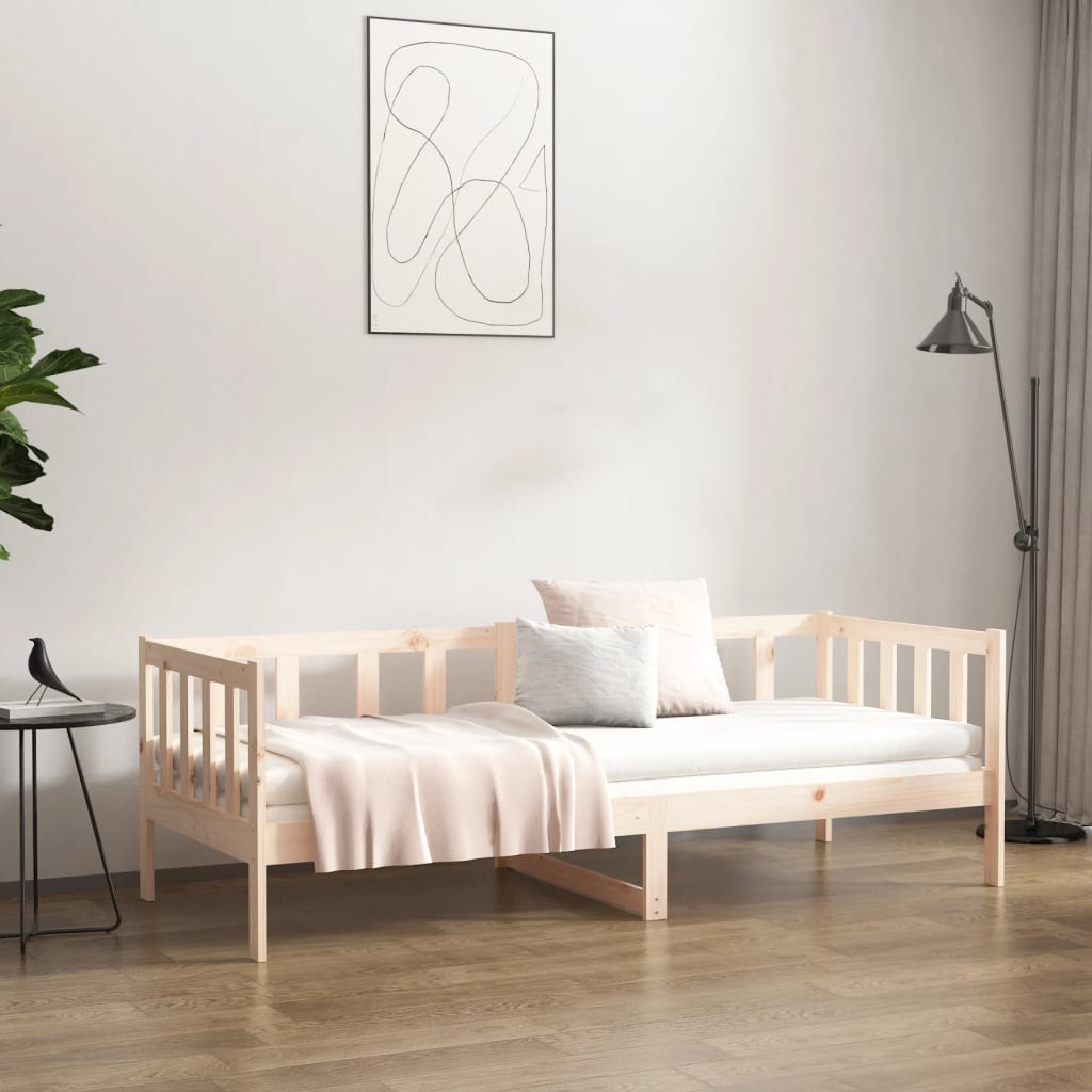Dormeuse senza Materasso 80x200 cm in Legno Massello di Pino | homemem39