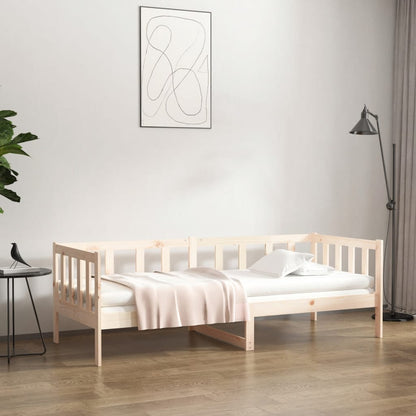 Dormeuse senza Materasso 80x200 cm in Legno Massello di Pino - homemem39