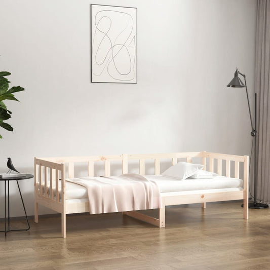 Dormeuse senza Materasso 80x200 cm in Legno Massello di Pino - homemem39