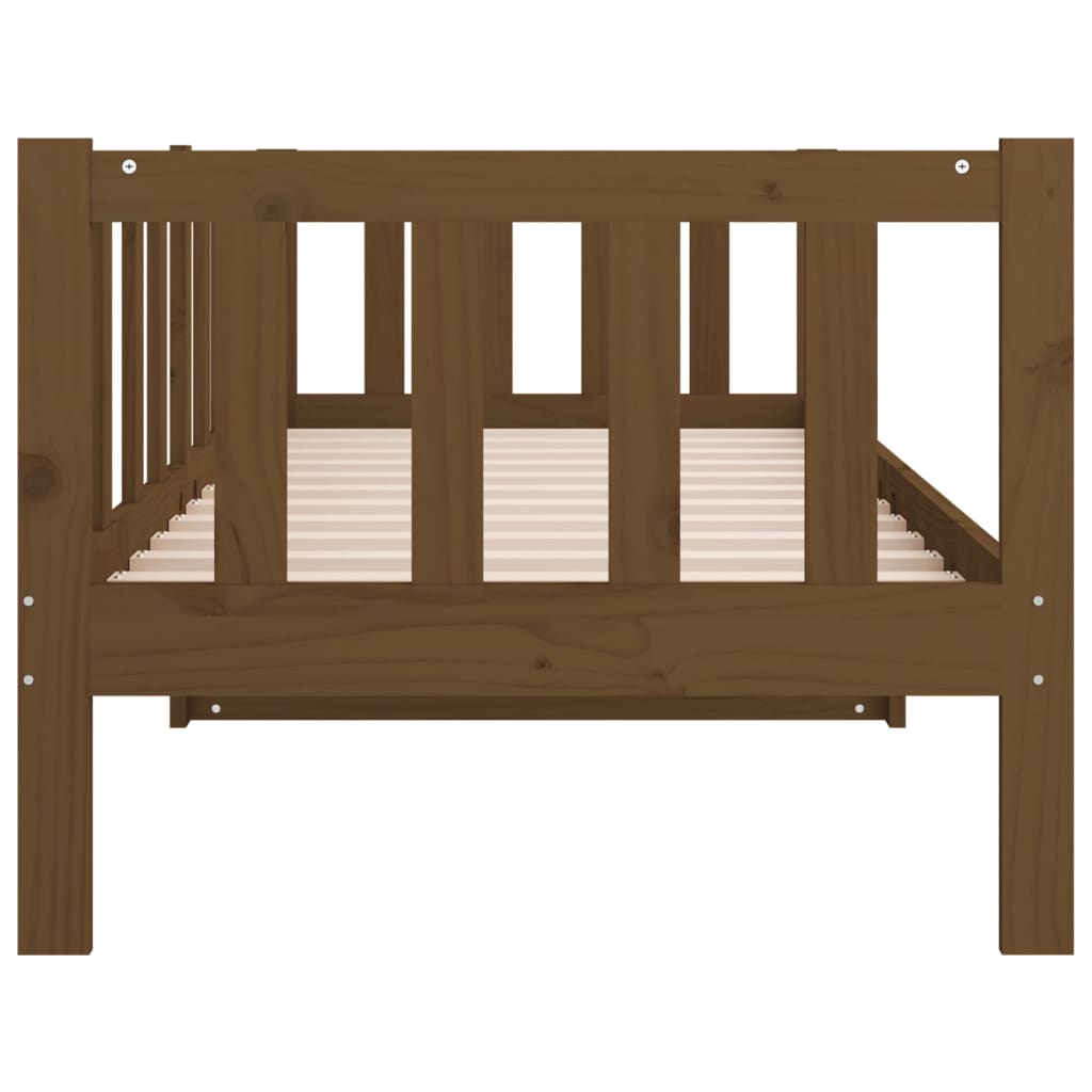 Dormeuse Ambra 80x200 cm in Legno Massello di Pino - homemem39