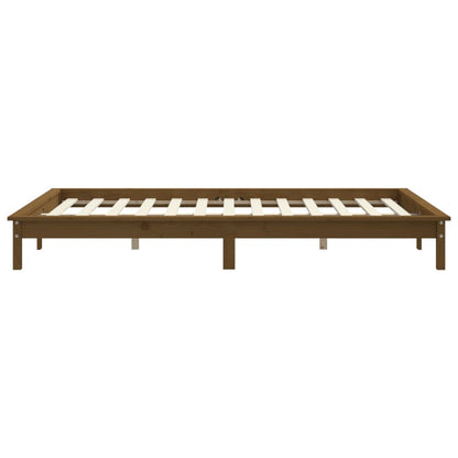 Giroletto senza Materasso Ambra Super King in Legno Massello - homemem39