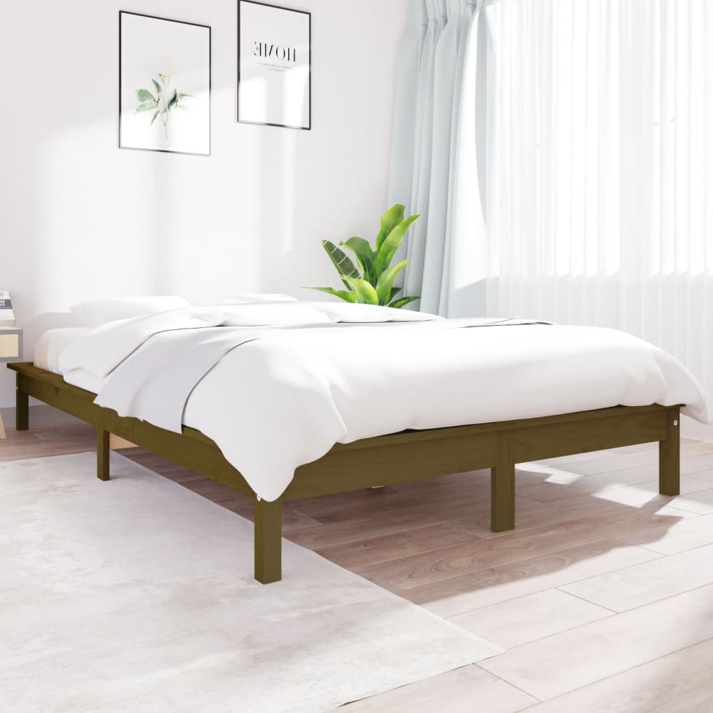 Giroletto senza Materasso Ambra Super King in Legno Massello - homemem39
