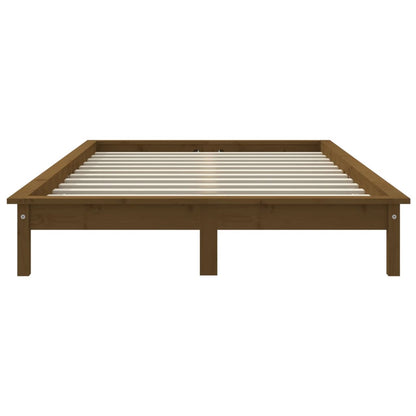 Giroletto senza Materasso Ambra 140x190 in Legno Massello - homemem39