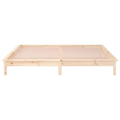 Giroletto con LED 150x200 cm King Size in Legno Massello - homemem39