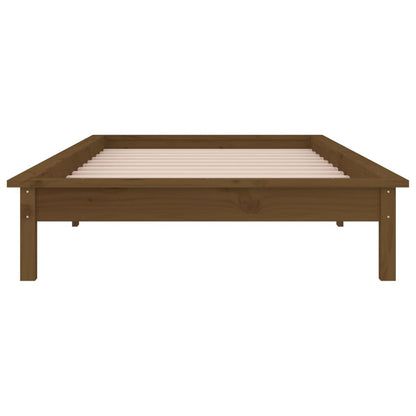 Giroletto LED Ambra 75x190 cm Small Single in Legno Massello - homemem39