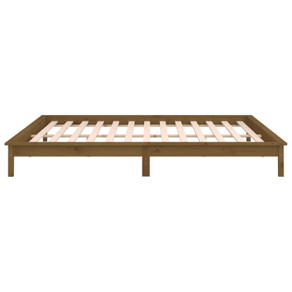 Giroletto LED Ambra 120x190 cm Small Double Legno Massello - homemem39