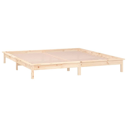Giroletto con LED 135x190 cm Double in Legno Massello - homemem39