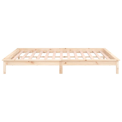 Giroletto con LED 135x190 cm Double in Legno Massello - homemem39