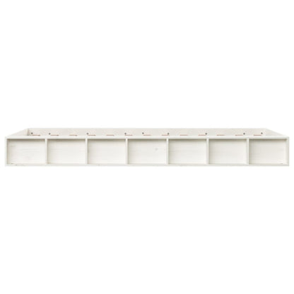 Giroletto Bianco 75x190 cm Small Single in Legno Massello - homemem39