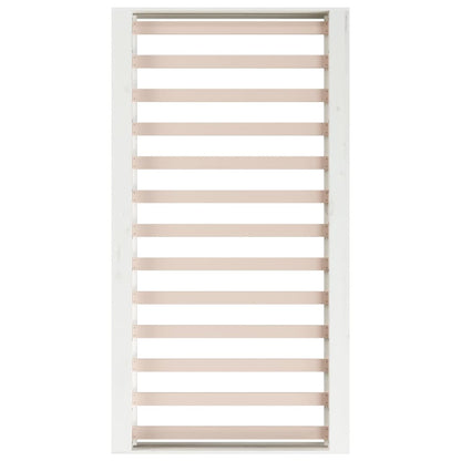 Giroletto Bianco 75x190 cm Small Single in Legno Massello - homemem39