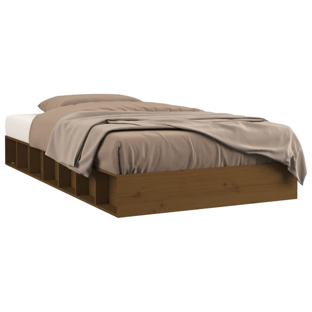 Giroletto Ambra 75x190 cm Small Single in Legno Massello - homemem39