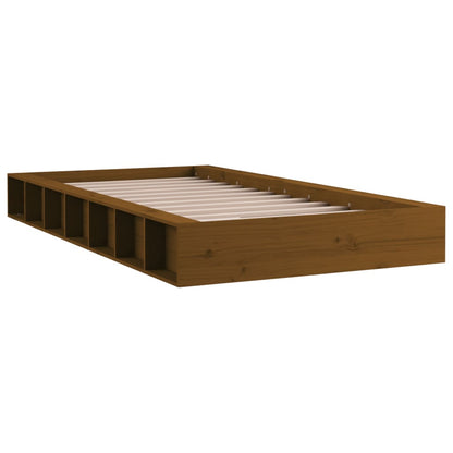 Giroletto Ambra 75x190 cm Small Single in Legno Massello - homemem39