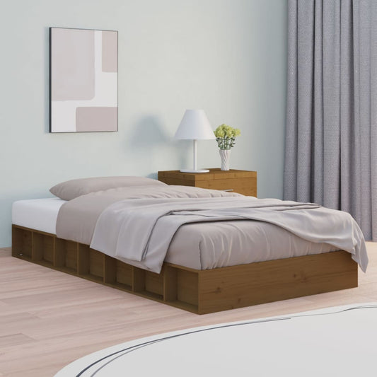 Giroletto Ambra 75x190 cm Small Single in Legno Massello - homemem39
