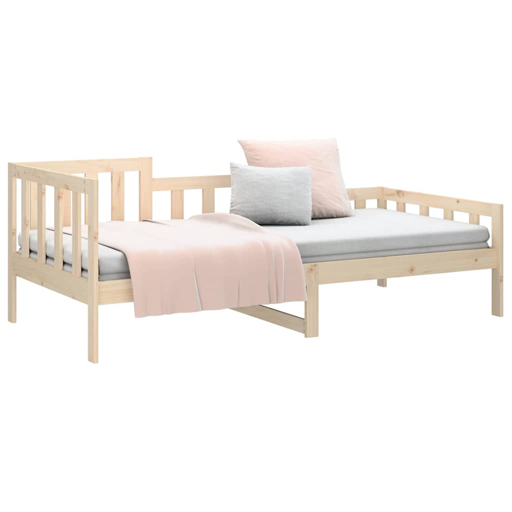 Dormeuse senza Materasso 80x200 cm in Legno Massello di Pino