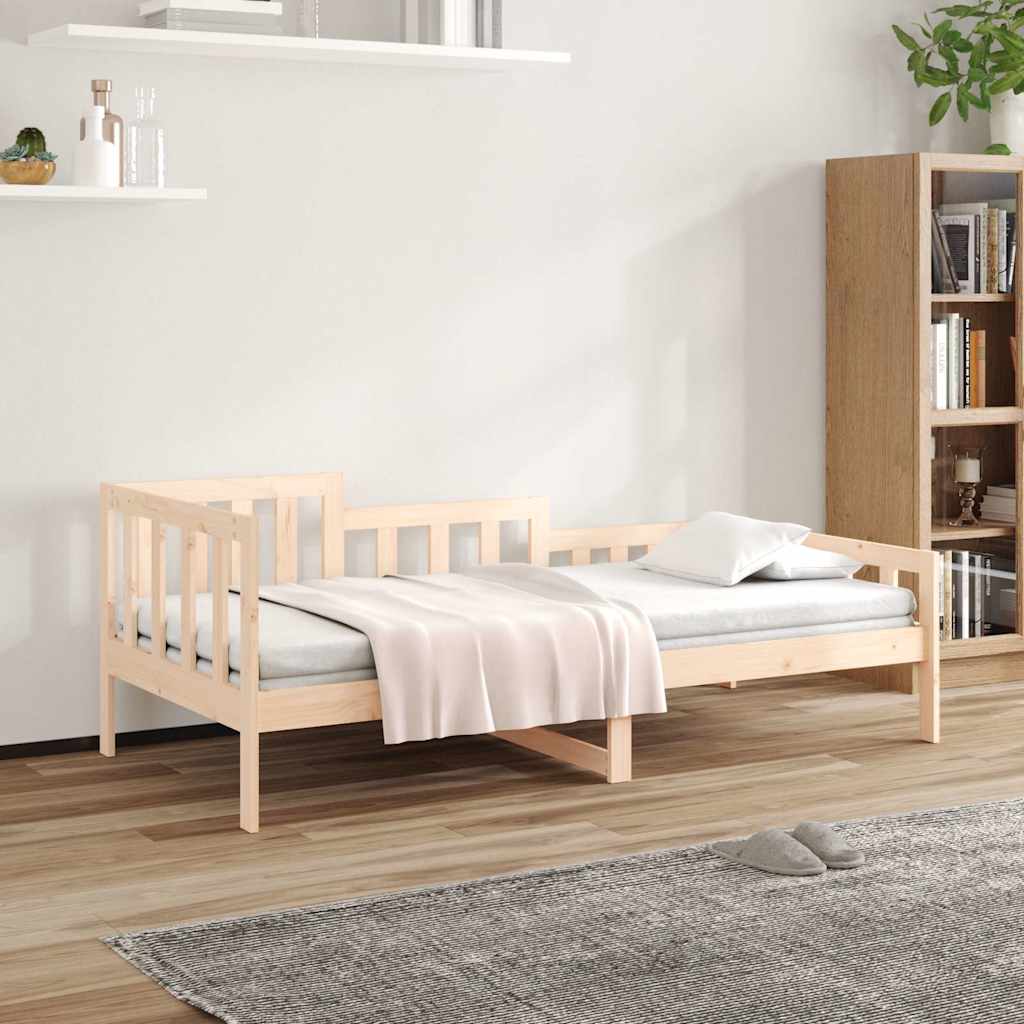 Dormeuse senza Materasso 80x200 cm in Legno Massello di Pino