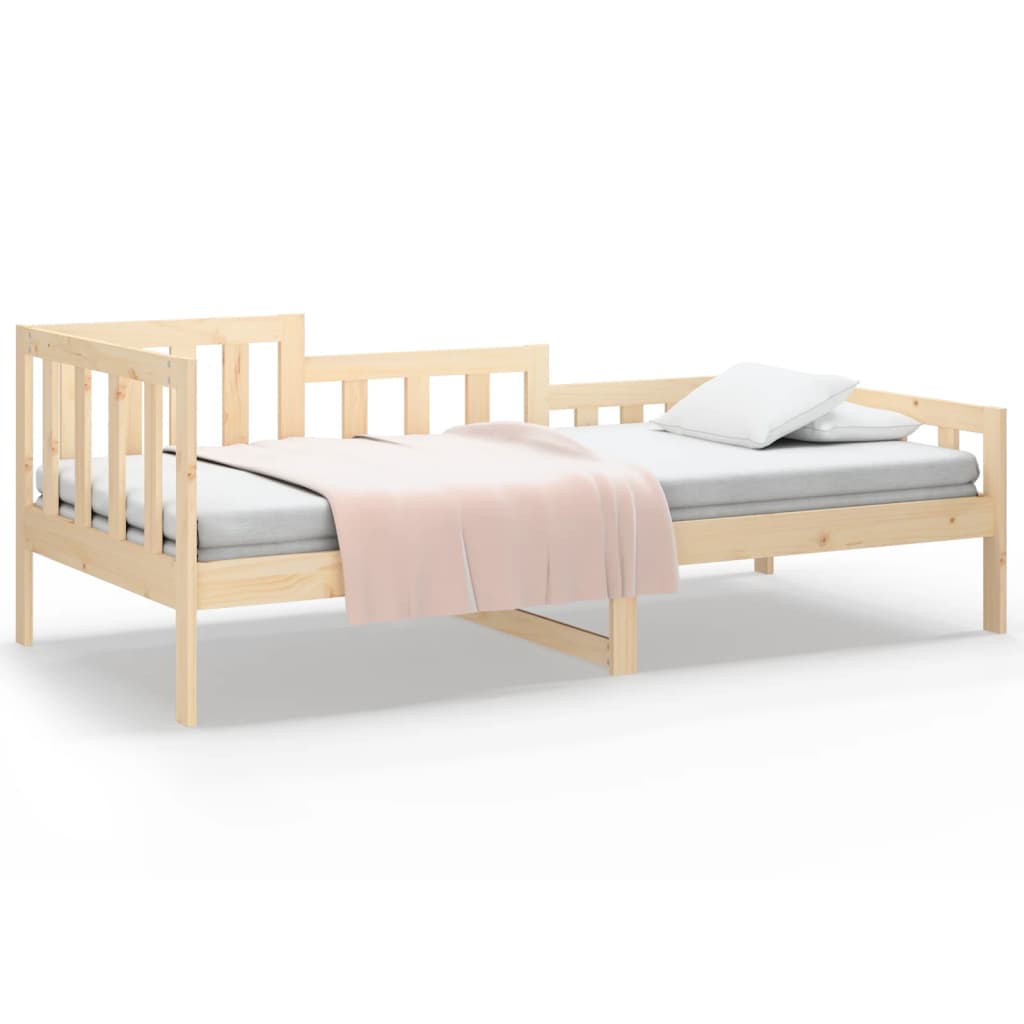 Dormeuse senza Materasso 90x200 cm in Legno Massello di Pino | homemem39