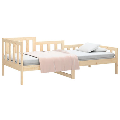 Dormeuse senza Materasso 90x200 cm in Legno Massello di Pino | homemem39