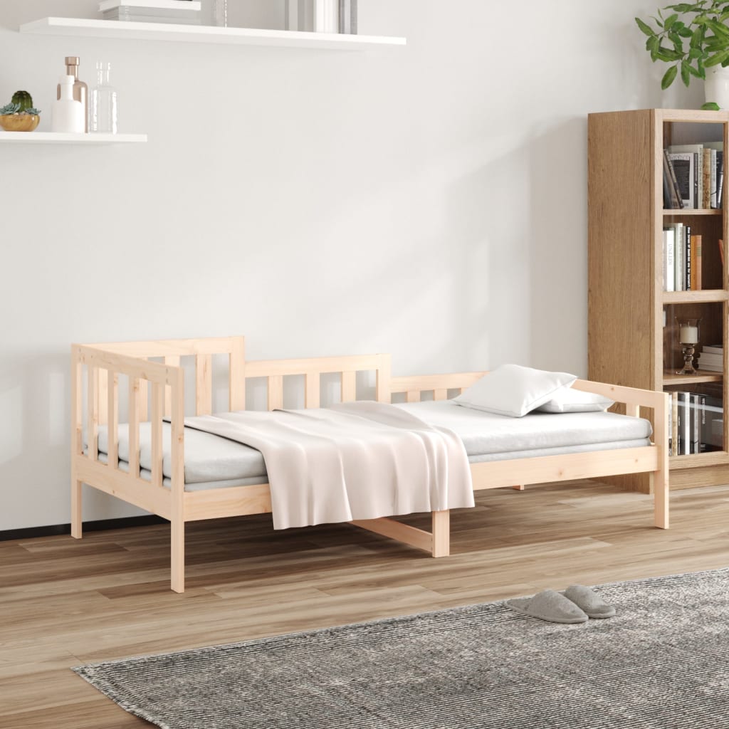 Dormeuse senza Materasso 90x200 cm in Legno Massello di Pino | homemem39