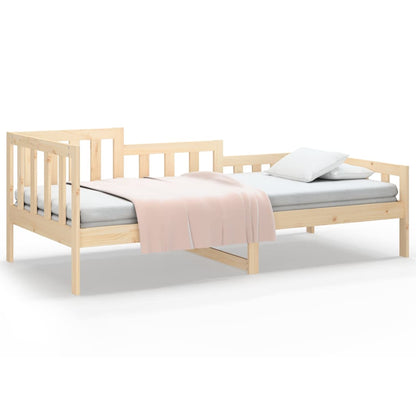 Dormeuse senza Materasso 90x190 cm in Legno Massello di Pino | homemem39