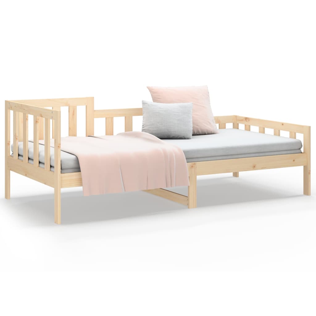 Dormeuse senza Materasso 90x190 cm in Legno Massello di Pino | homemem39
