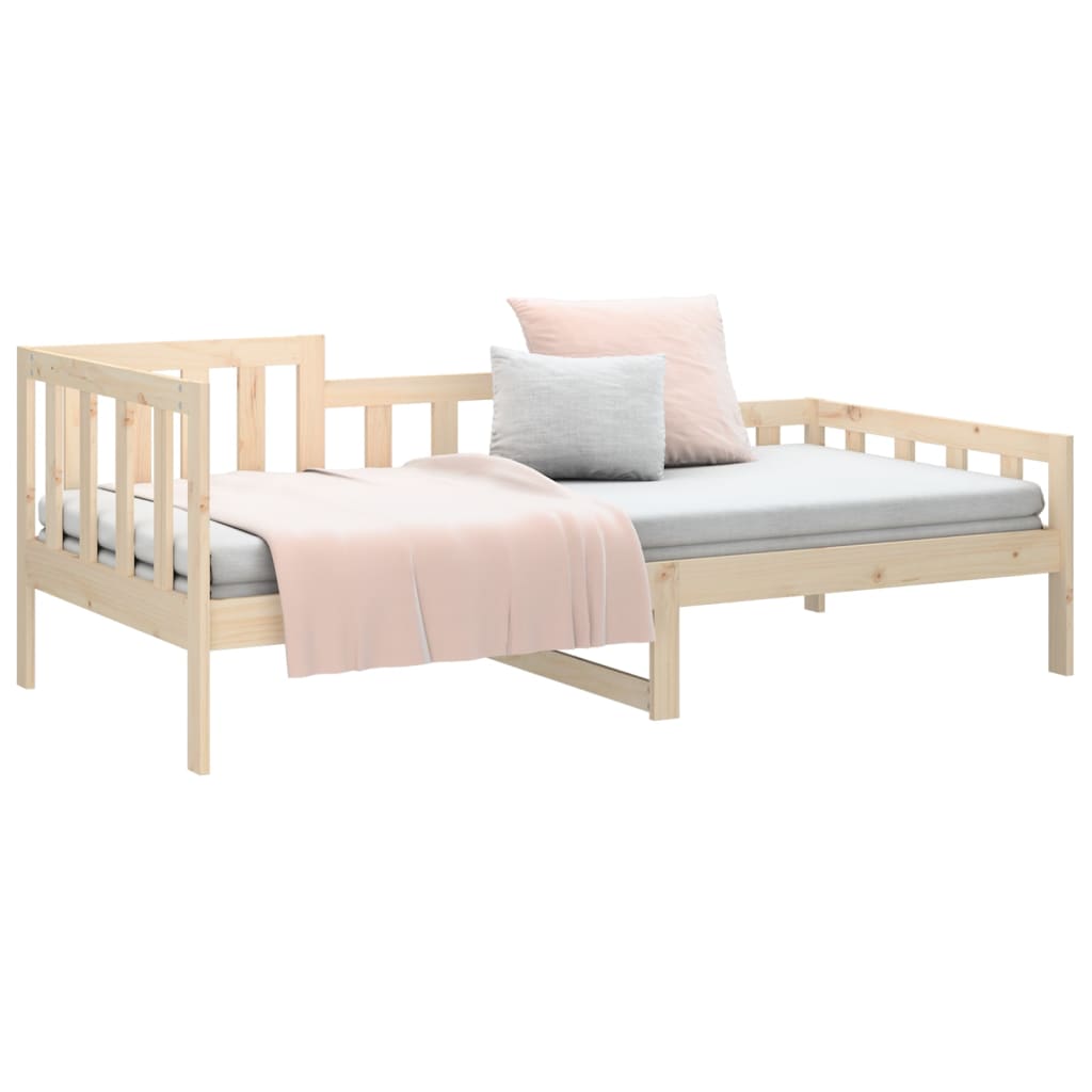 Dormeuse senza Materasso 90x190 cm in Legno Massello di Pino | homemem39