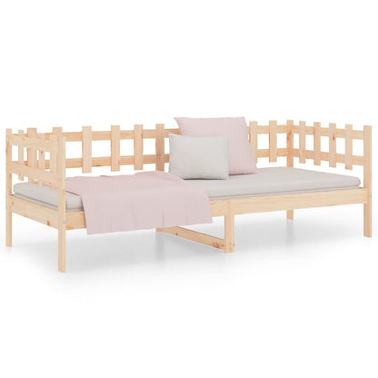 Dormeuse senza Materasso 90x200 cm in Legno Massello di Pino | homemem39