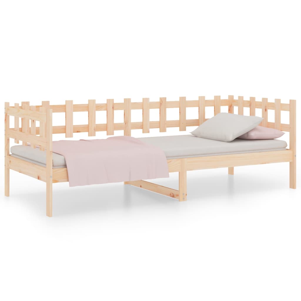Dormeuse senza Materasso 90x190 cm in Legno Massello di Pino | homemem39