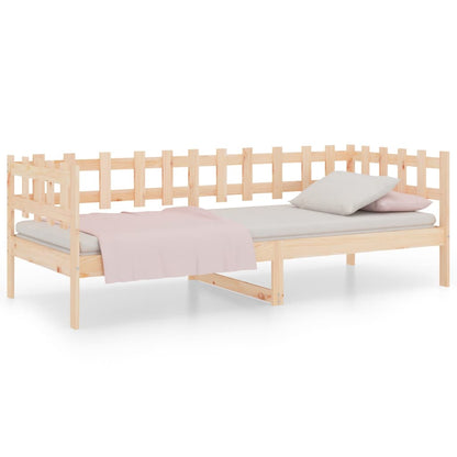 Dormeuse senza Materasso 90x190 cm in Legno Massello di Pino | homemem39