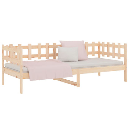 Dormeuse senza Materasso 90x190 cm in Legno Massello di Pino | homemem39